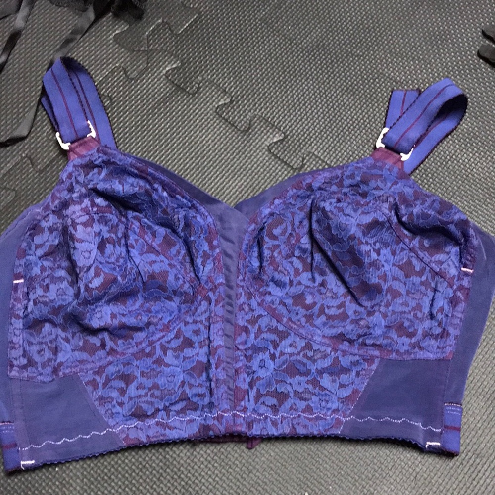 Self Dyed Vintage Purple Bra